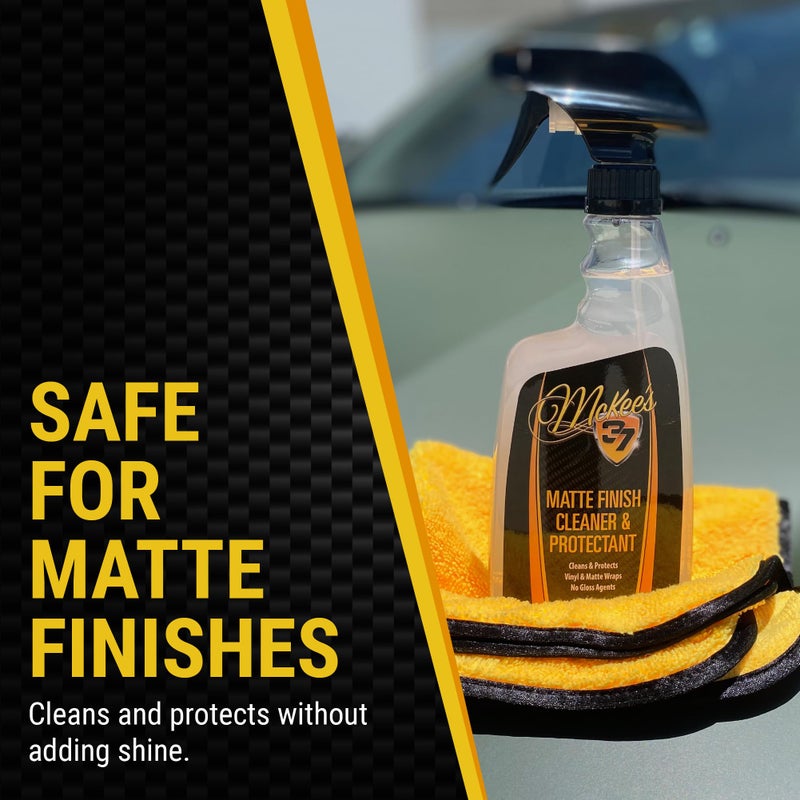 McKee's 37 - Matte Finish Cleaner & Protectant | Matte Paint Cleaner Safe for Vinyl Wraps, PPF - Streak-Free Shine, No Residue with UV Protection (22 oz) - Image 2